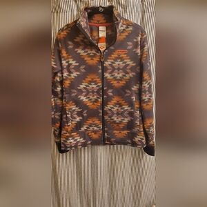 Womens Cinch Fleece Zip Up